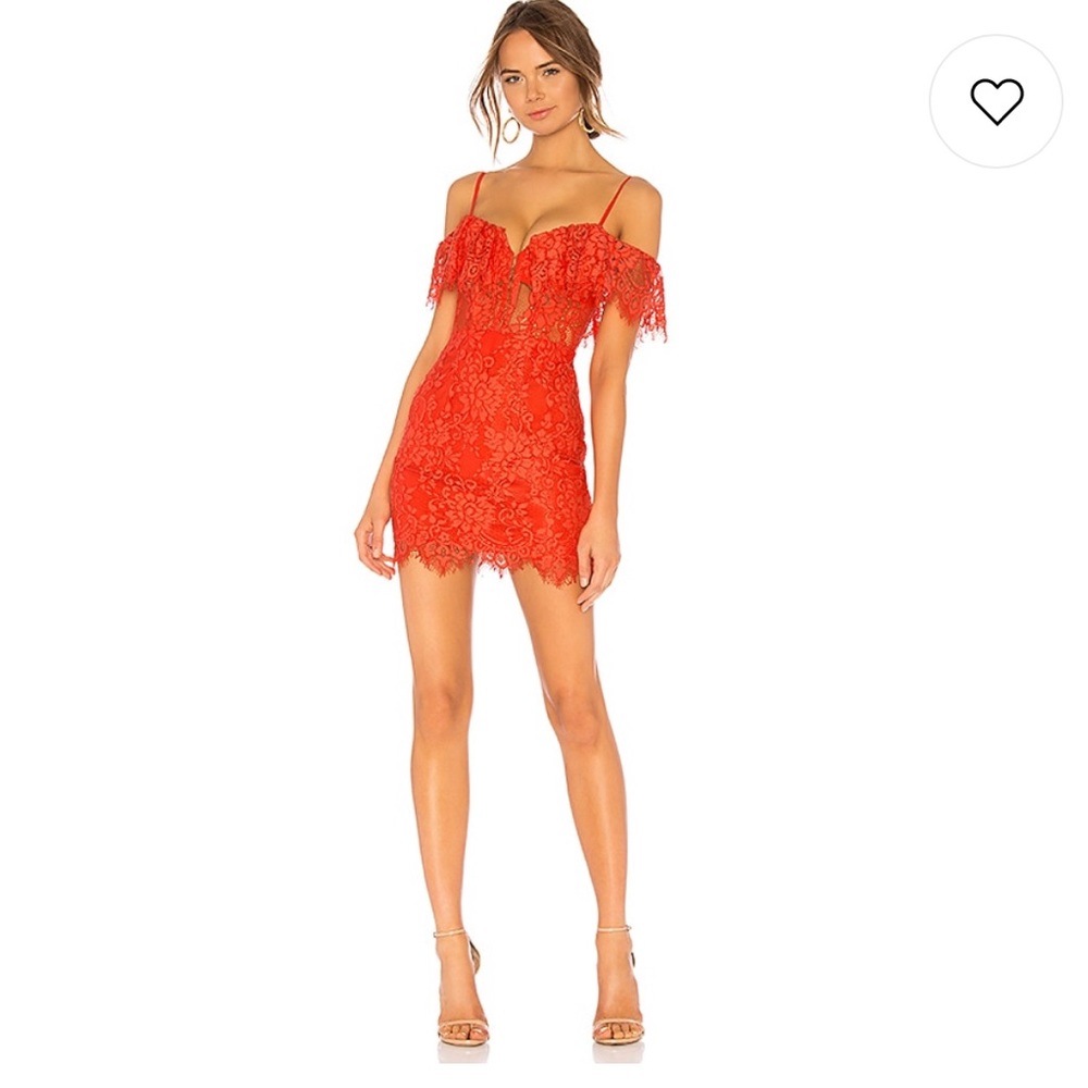 x NAVEN Allie Dress in Coral